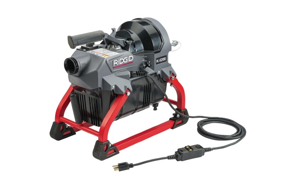 Машина секционная RIDGID K-5208 230 В, 50/60 Гц с направляющим шлангом