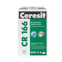 Масса гидроизоляционная эластичная Ceresit CR 166 Комп.А, 24 кг