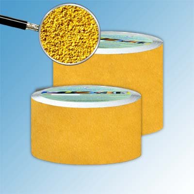 Самоклеющаяся абразивная лента Antislip Systems желтая 100 мм 18,3 м/рулон