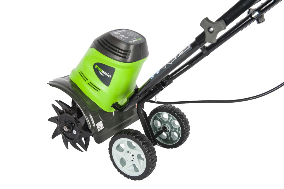 Культиватор электрический 950W GREENWORKS GTL9526