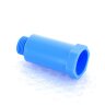 Заглушка Н UNI-FITT монтажная 1/2 с плоской прокладкой (синяя)