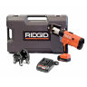 Пресс-пистолет RIDGID RP 340-B Standard + пресс-клещи V 18-22-28 мм, аккумулятор, зарядное устройство, кейс