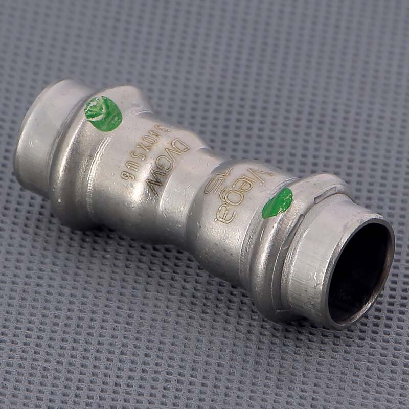Муфта пресс нержавеющая сталь Sanpress Inox VIEGA 15