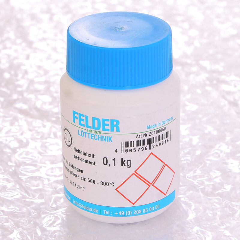 Флюс для твердых припоев Cu-Rosil® FELDER 100г
