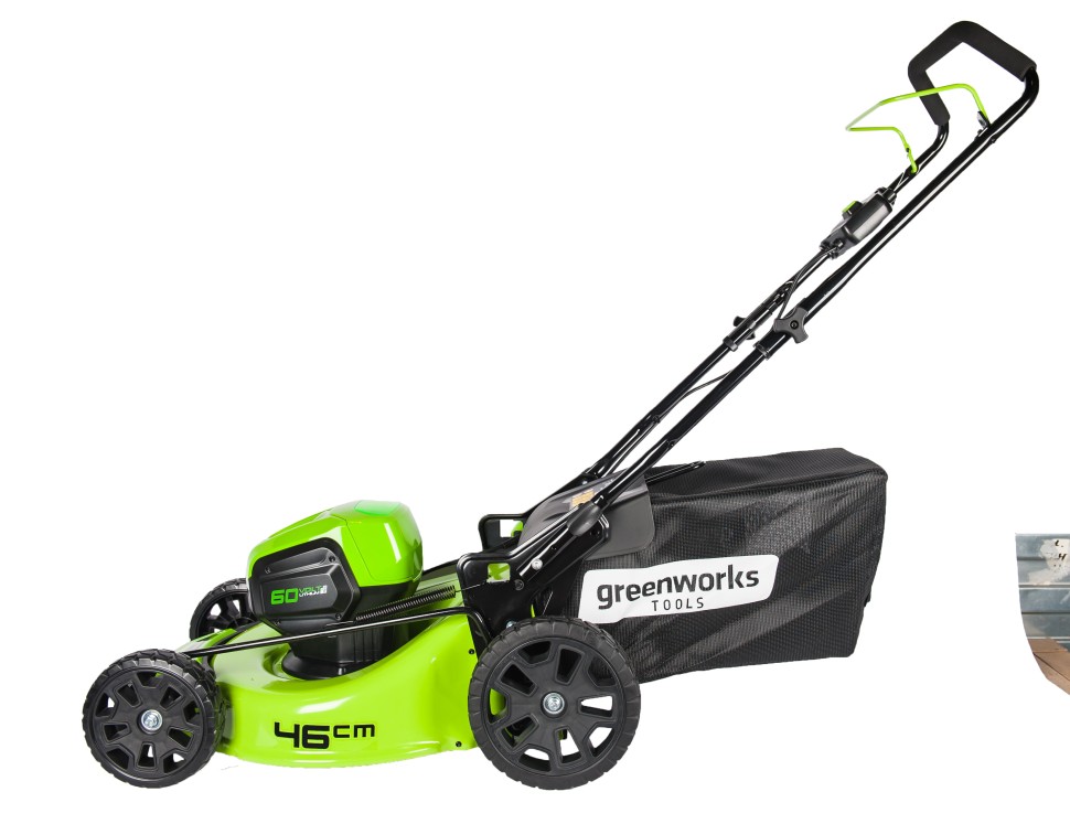 Газонокосилка бесщеточная аккумуляторная GD-60 60V GreenWorks GD60LM46HP