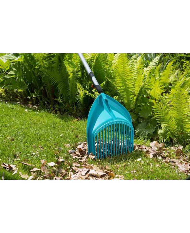 Грабли Gardena для сбора листвы (насадка комбисистемы)