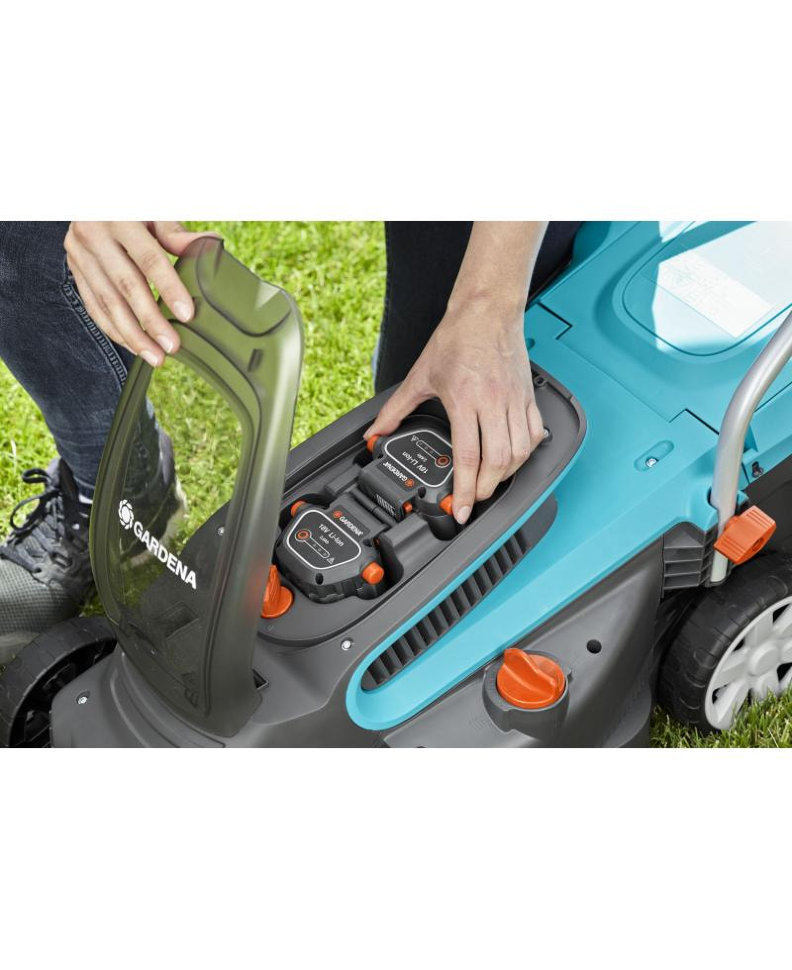 Газонокосилка аккумуляторная Gardena PowerMax Li-18/32 без аккумулятора