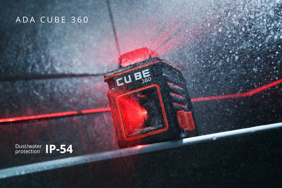 Нивелир лазерный ADA CUBE 360 BASIC EDITION