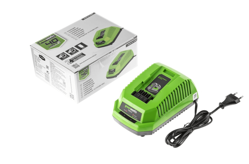 Пила цепная аккумуляторная G-MAX 40V GREENWORKS GD40CS40K2