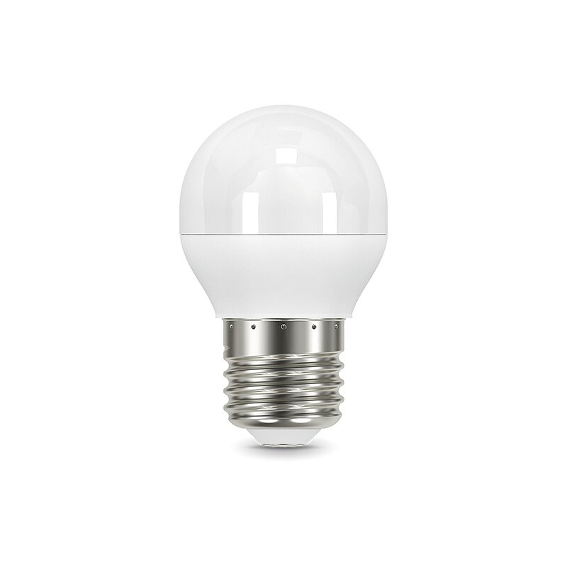 Лампа светодиодная Gauss Black LED E27, шар, 9.5Вт, 3000К, теп.белый