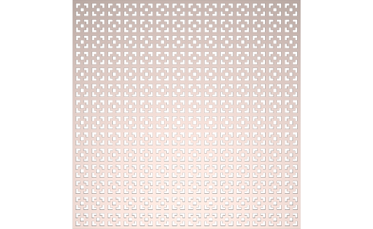 Потолочные  панели STELLA Дамаско Белые 595х595х3 мм (упак. 14 шт.)
