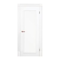 Полотно дверное Olovi Петербургские двери 1, глухое, белое, б/з (М9 845х2050х40 мм)