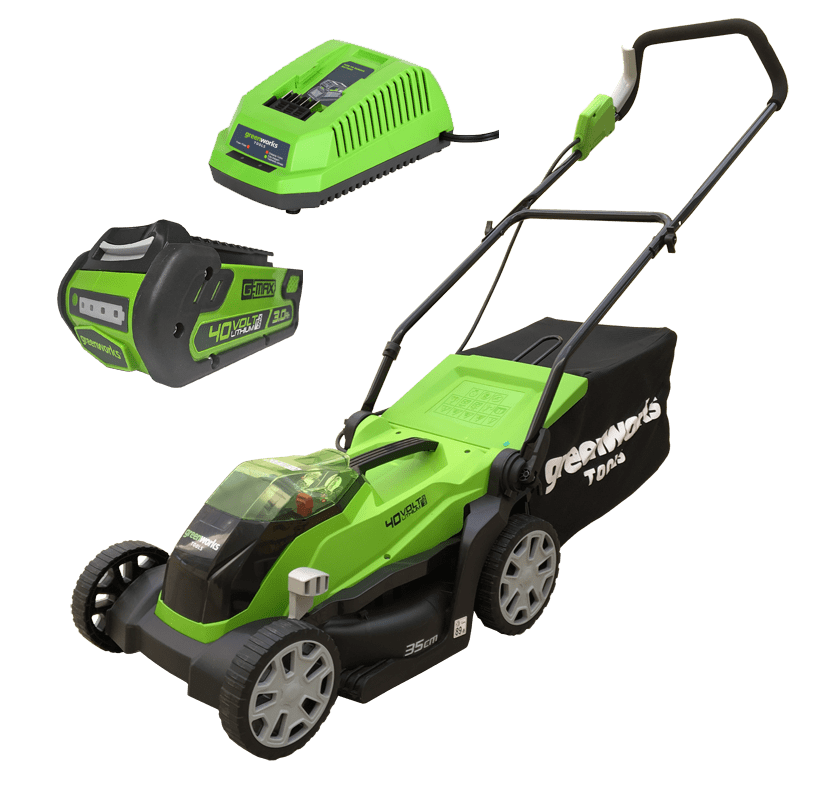 Газонокосилка аккумуляторная G-MAX 40V GREENWORKS G40LM35K3