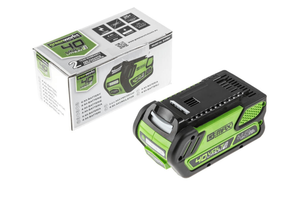 Пила цепная аккумуляторная G-MAX 40V GREENWORKS GD40CS40K4
