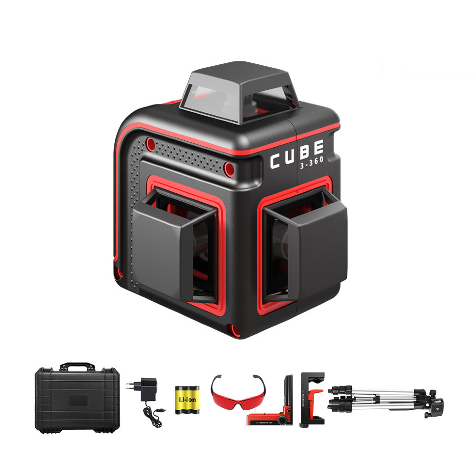 Нивелир лазерный ADA CUBE 3-360 ULTIMATE EDITION
