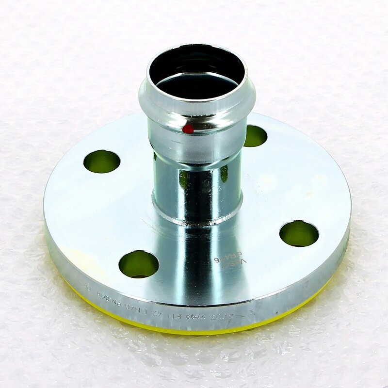 Переход фланец-пресс нержавеющая сталь Sanpress Inox VIEGA 40 х 42