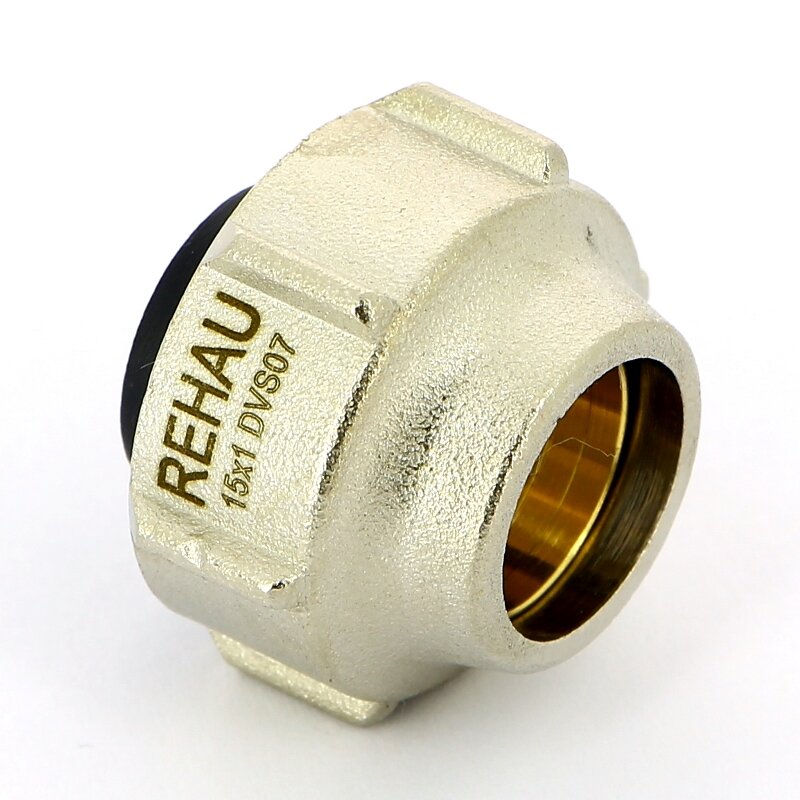 Соединитель для радиаторов обжим Rehau 15х3/4