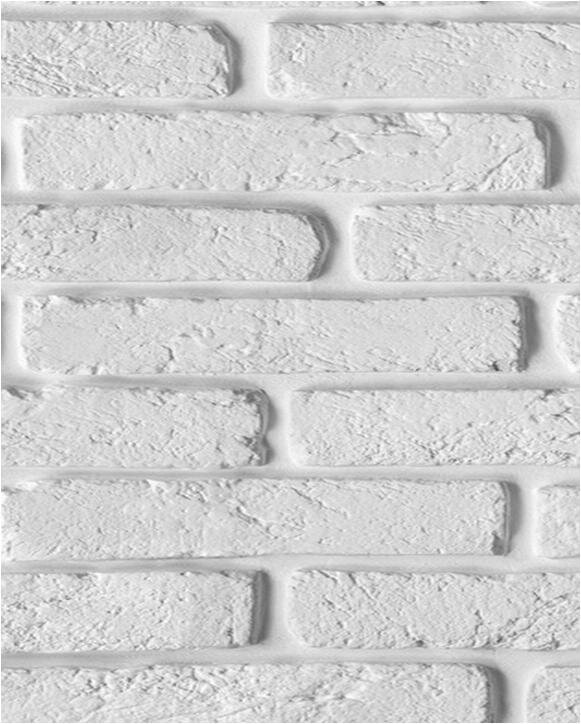 Панель ПВХ STELLA Light Белый Кирпич 347, 2700х250х8 мм (упак. 10 шт = 6,76м²)