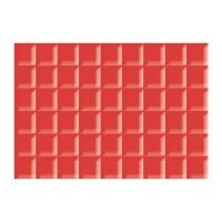 Плитка настенная Axima Гардения, красная, 280х400х8 мм