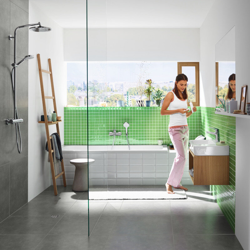 Смеситель для ванны HansGrohe HG Novus ВМ хром