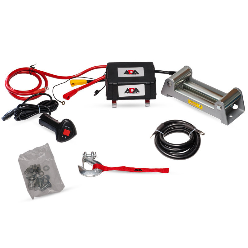 Лебедка электрическая ADA WINCH SS 8500 (OFF ROAD)