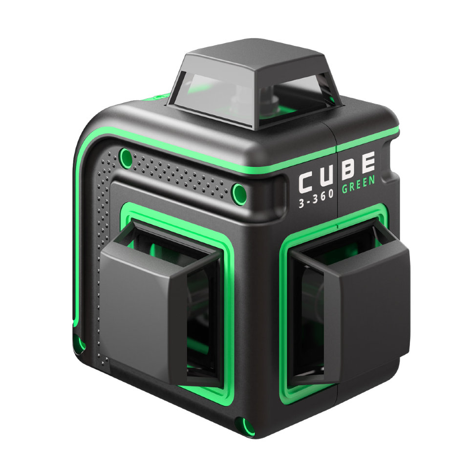 Нивелир лазерный ADA CUBE 3-360 GREEN BASIC EDITION