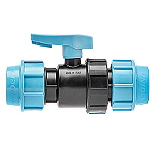 Кран шаровый компрессионный Unidelta 25x3/4 для труб ПНД полипропилен PP-B