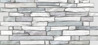 Панель ПВХ Листовая STELLA Мозаика Сланец настоящий серый 957х480х0,4мм (упак. 10шт)
