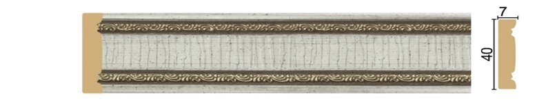 Багет Stella Куатро Шампань (1М4 Ternura) 2400 мм (упак. 20шт.)