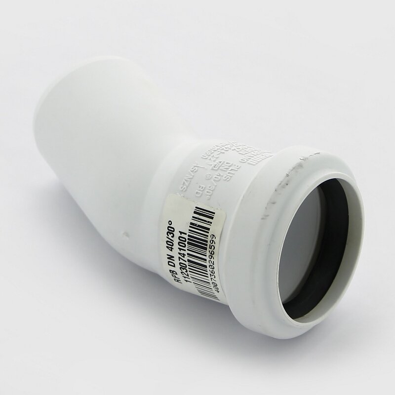 Отвод REHAU канализационный 40 х 30' RAUPIANO PLUS