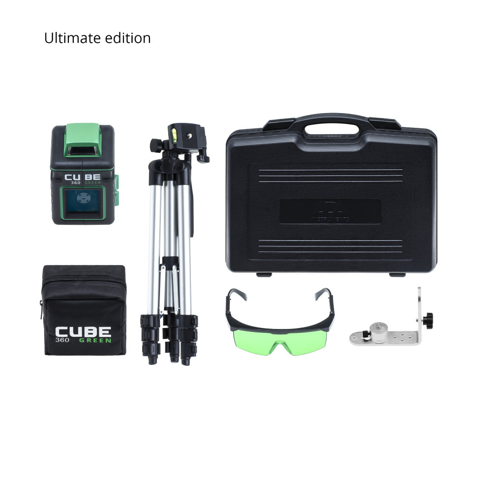 Нивелир лазерный ADA CUBE 360 Green Ultimate Edition