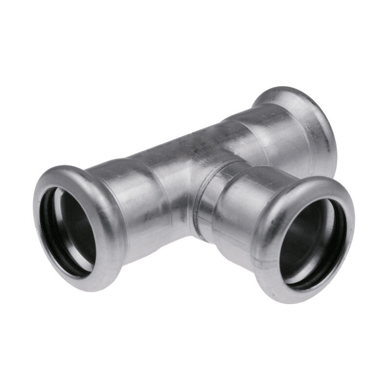 Тройник пресс KAN 15 нерж сталь Therm Inox