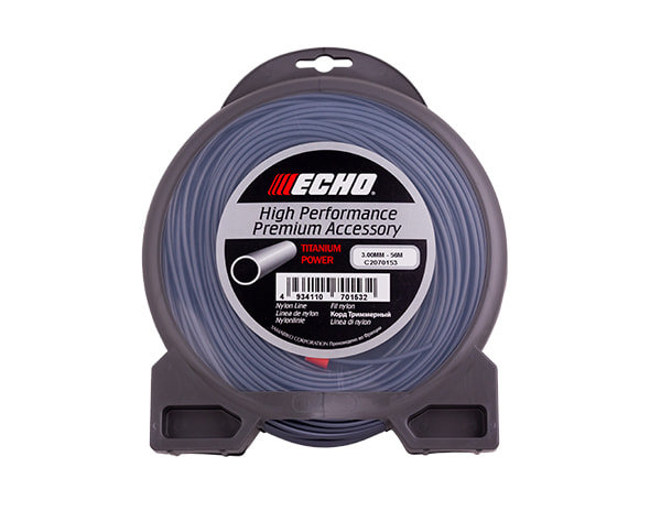 Корд триммерный Echo Titanium Power Line 3.0мм х 56м (круглый)