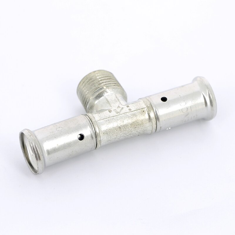 Тройник НР пресс HENCO 16x1/2x16