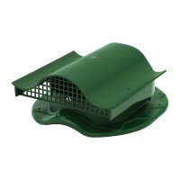 СК Аэратор КТВ-вентиль для готовой кровли из металлочерепицы, зеленый