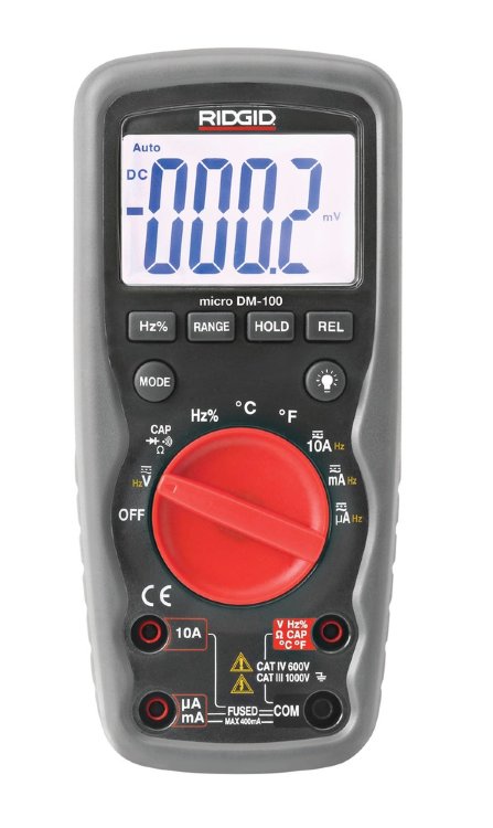 Мультиметр цифровой RIDGID micro DM-100