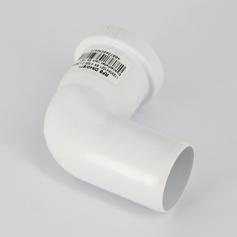 Отвод REHAU канализационный 40 х 87' RAUPIANO PLUS