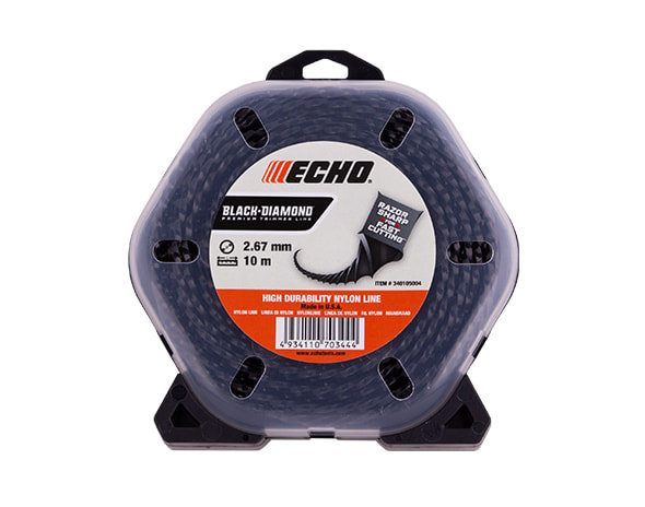 Корд триммерный Echo Black Diamond 2,7 мм*10 м