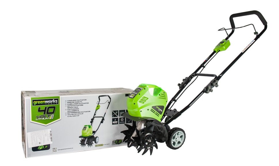 Культиватор G-MAX 40V GREENWORKS G40TL
