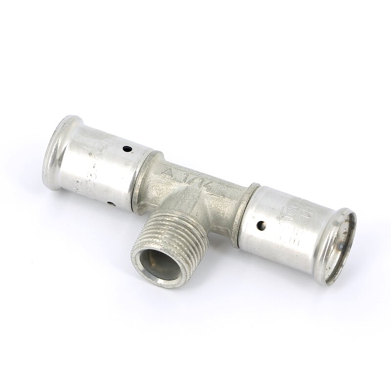 Тройник НР пресс HENCO 20x1/2x20