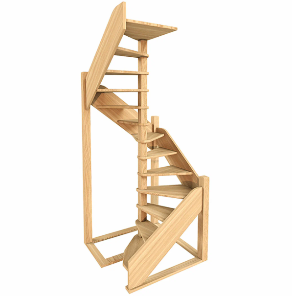 Лестница деревянная винтовая универсальная ЛЕС-1,2ВУ