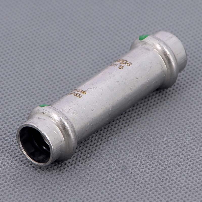 Муфта надвижная пресс нержавеющая сталь Sanpress Inox VIEGA 15