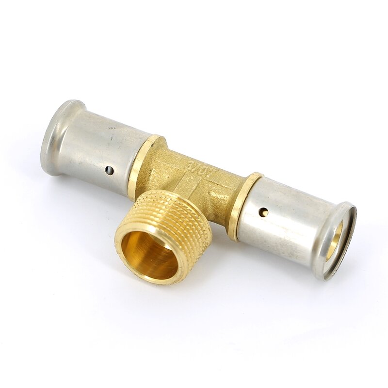 Тройник НР пресс HENCO 20x3/4x20