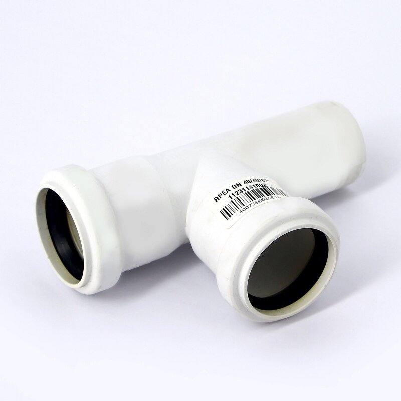 Тройник Rehau канализационный 40 х 40 х 87' RAUPIANO PLUS