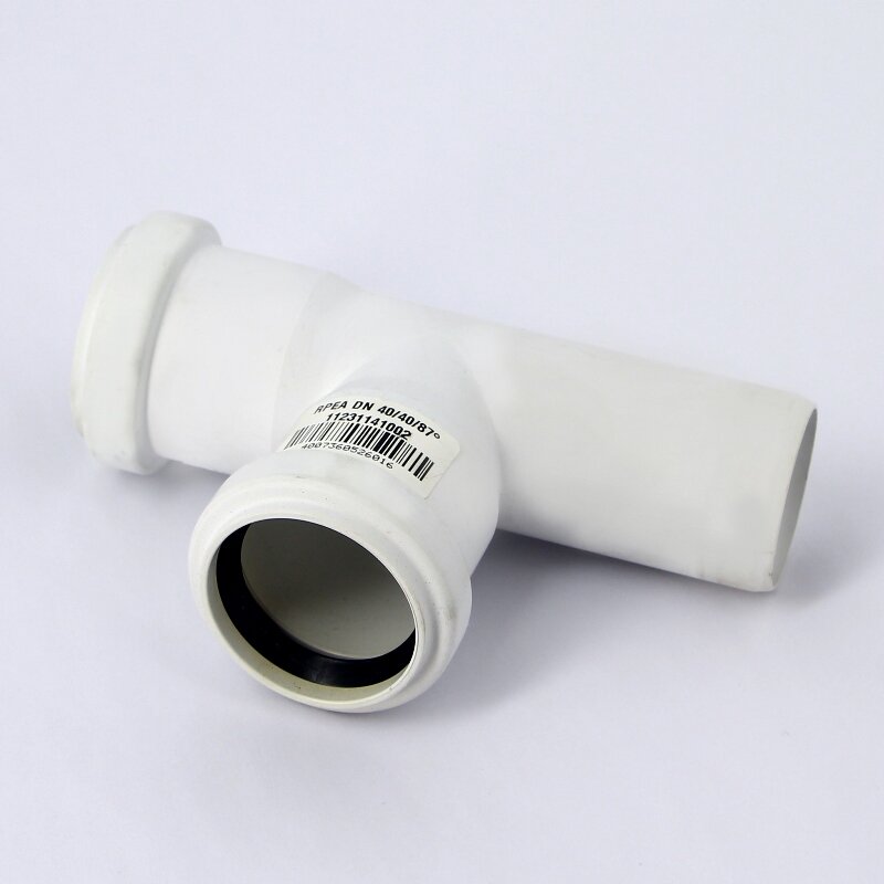 Тройник Rehau канализационный 40 х 40 х 87' RAUPIANO PLUS