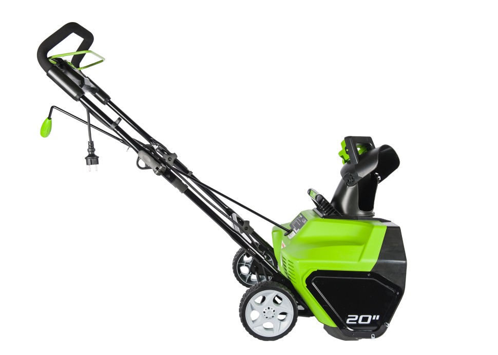 Снегоуборщик электрический 51 см GREENWORKS 1800W GES13