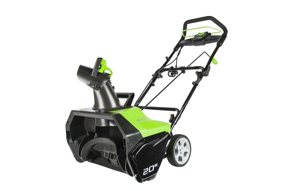 Снегоуборщик электрический 51 см GREENWORKS 1800W GES13