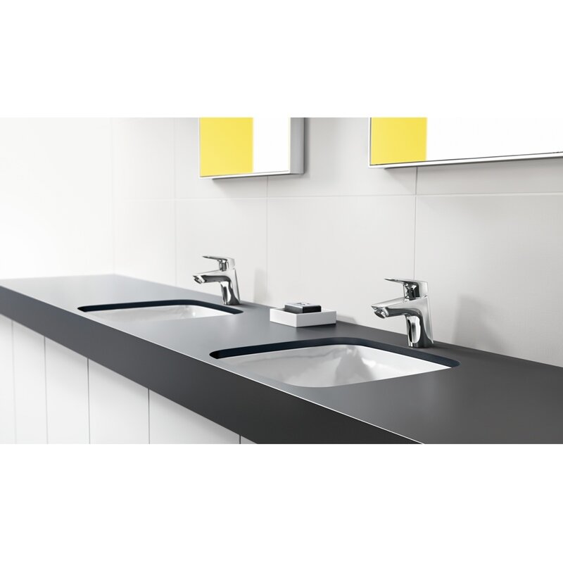 Смеситель для раковины HansGrohe HG Logis 70 однорычажный без сливного набора хром