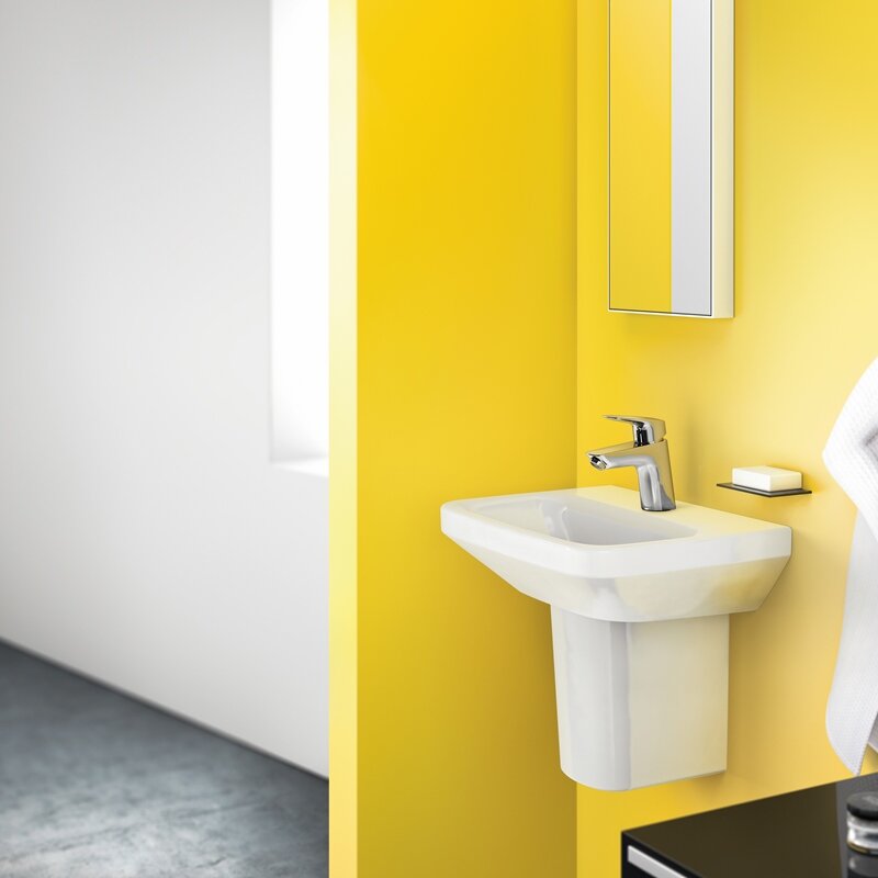 Смеситель для раковины HansGrohe HG Logis 70 однорычажный без сливного набора хром
