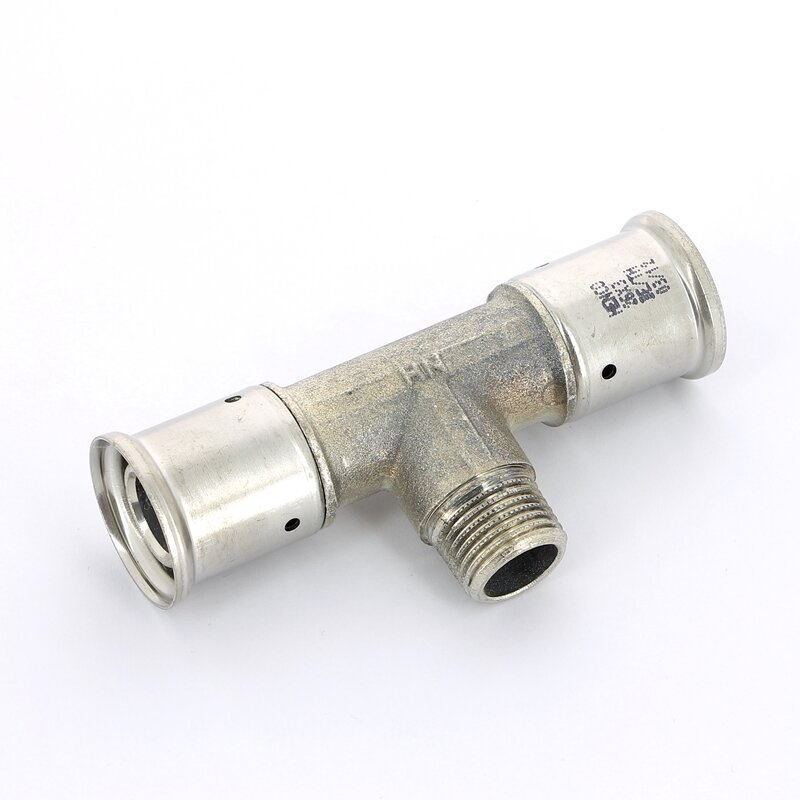 Тройник НР пресс HENCO 26x1/2x26
